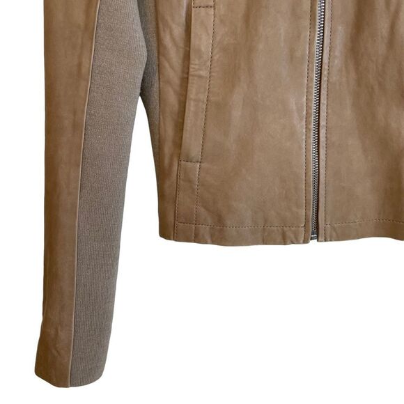 Mackage for Aritzia Lamb Leather and Wool Jacket - Picture 5 of 12